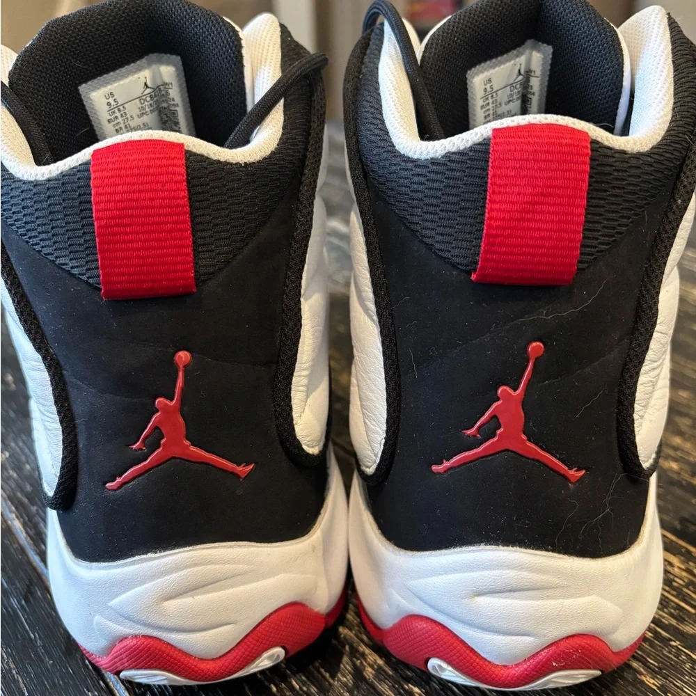 Jordan Black Mesh Sneaker with White Label - Picture 5 of 5